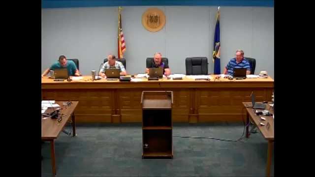Franklin County Commission Meeting 7.20.16