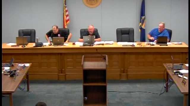 Franklin County Commission Meeting 7.27.16