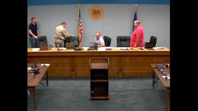 Franklin County Commission Meeting 08.24.2016