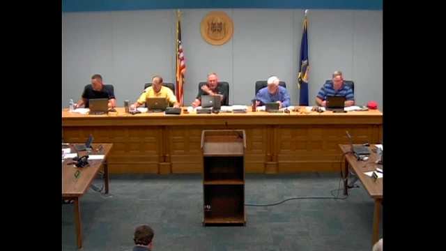 Franklin County Commission Meeting 8.31.16