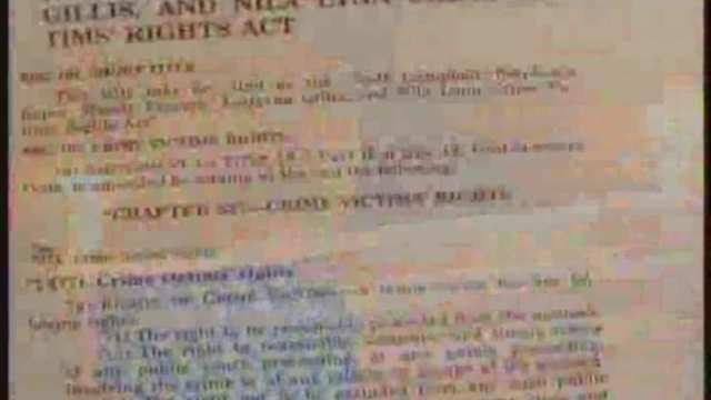 Crime Victim's Rights Week PSA