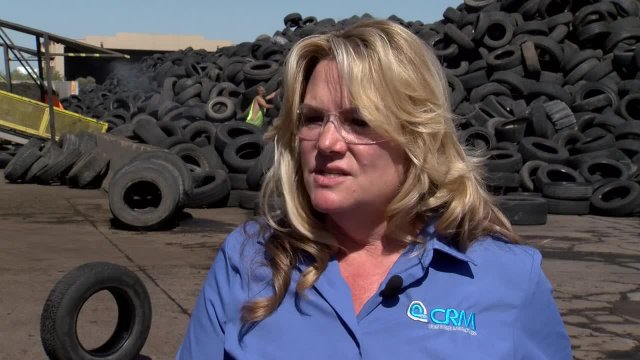 Maricopa County tire recycling partnership