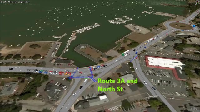 RT 3A Eastbound Simulation video