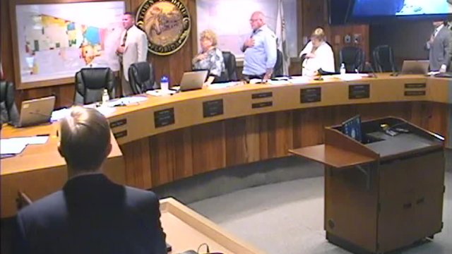 August 1 2018 Town Council Meeting