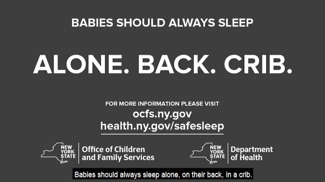 Safe Sleep PSA English Version 1st video