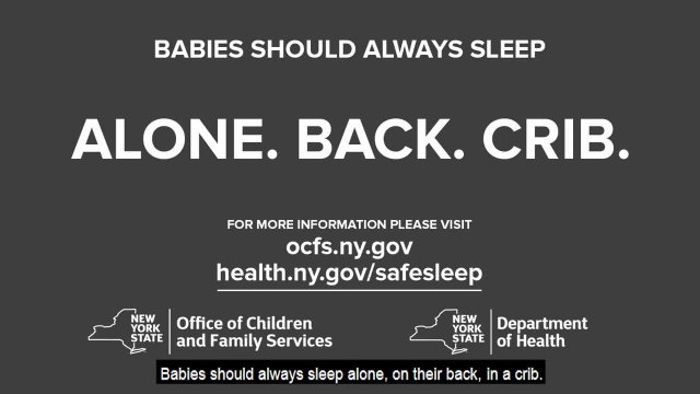 Safe Sleep PSA English Version 2nd video