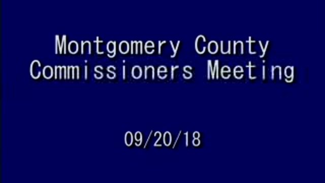 9/20/2018 Commissioners Meeting 