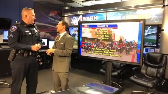 TXFallenPD Tribute Event Weather Forecast