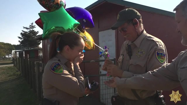 Correctional Deputy sees color for the first time