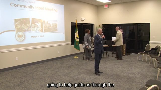 City Facility Bond Community Meetings