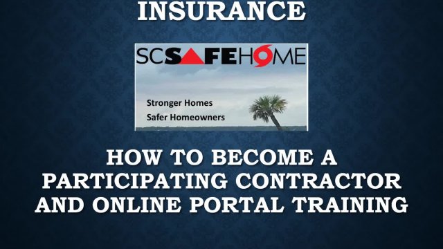 SC SafeHome Contractor Training