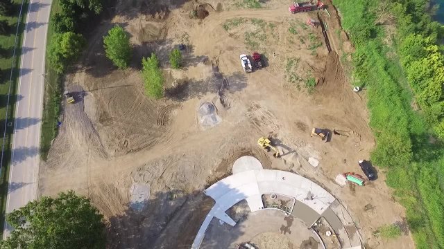 8/2/19 Dog Park Construction