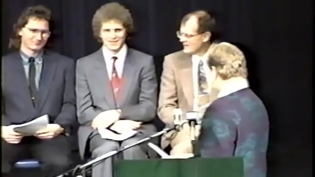 1993 Inaugural Meeting - Incorporation