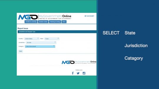 40 - MyGovernment Online Code Enforcement