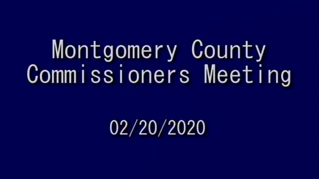 02/20/2020 Commissioners Meeting
