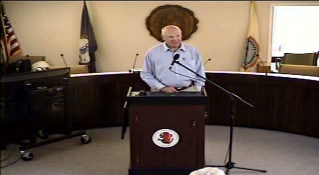 Water Infrastructure Pres. - September 25, 2013