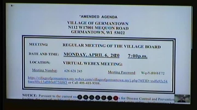 Village Board Apr 6 2020