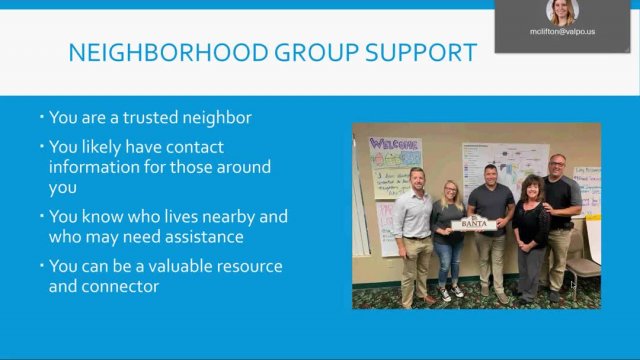 COVID-19 Resources for Neighborhood Groups