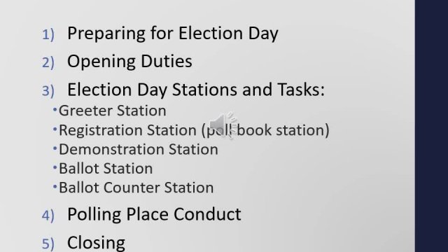 Scott County 2020 Election Judge Training