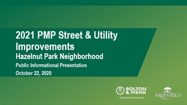 2021 PMP Street and Utility Improvements 