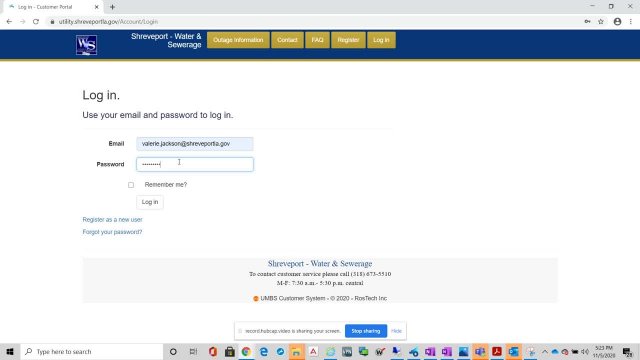 Password Reset
