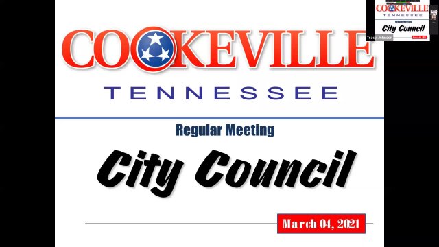 City Council Meeting March 04, 2021