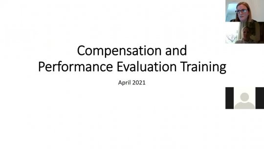 15 - Employee Compensation Plan Training Session