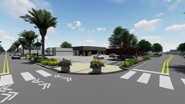 1st St. Streetscape
