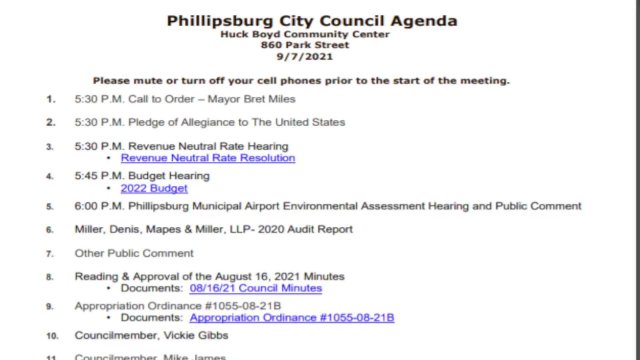 City Council Meeting 09/07/2021