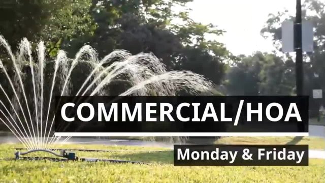 Winter Water Schedule Video