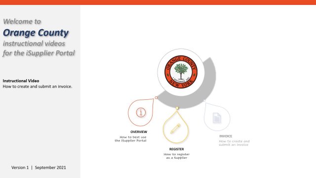 Finance iSupplier Portal