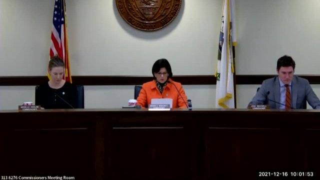 Commissioners' Meeting 12.16.2021