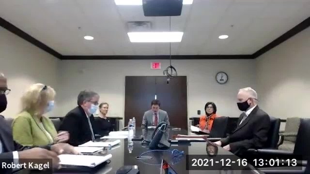Prison Board Meeting 12.16.2021