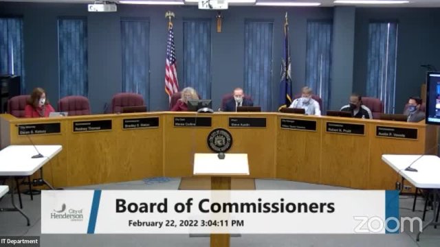 Board of Commissioners Meeting - February 22, 2022