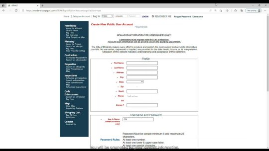 150 - Create a Public Account  in e-TRAKiT