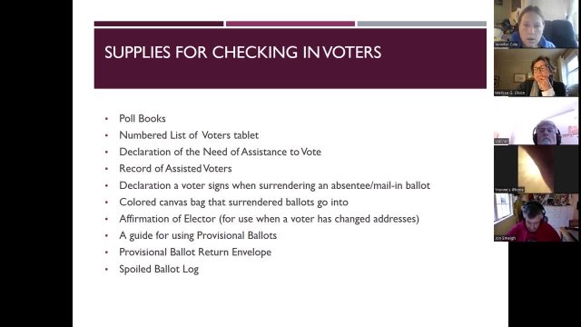 The Judge Box: Checking In Voters