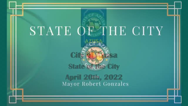State of the City April 20, 2022
