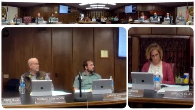 Snyder City Council Meeting April 4, 2022