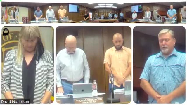 Snyder City Council Special Meeting August 8, 2022