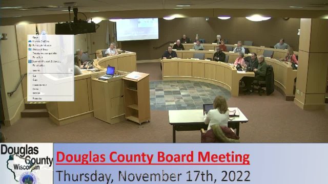 November 17, 2022 County Board