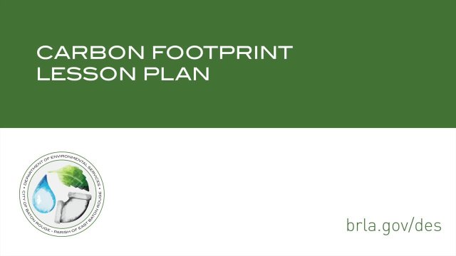 Carbon Footprint Calculator