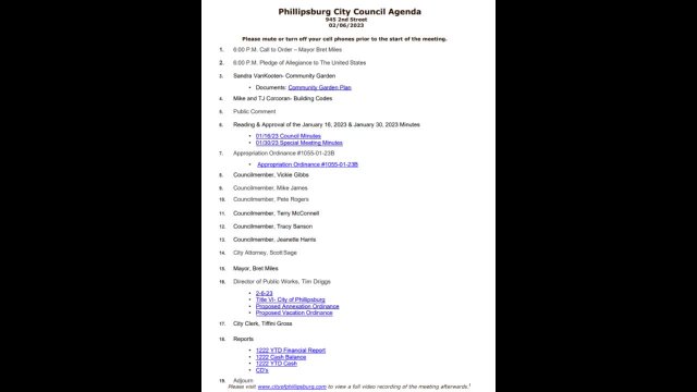 City Council Meeting 02/06/2023