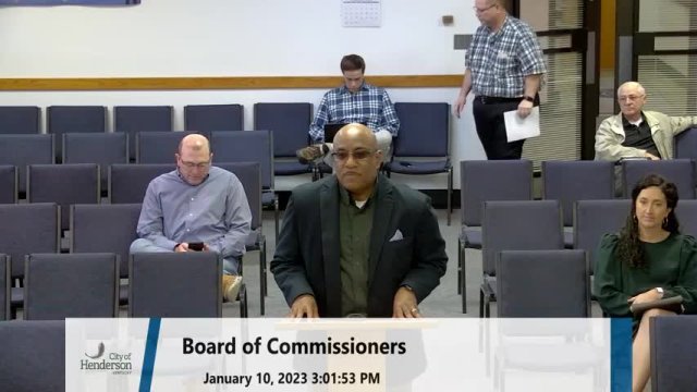 Board of Commissioners Meeting - Jan 10th, 2023