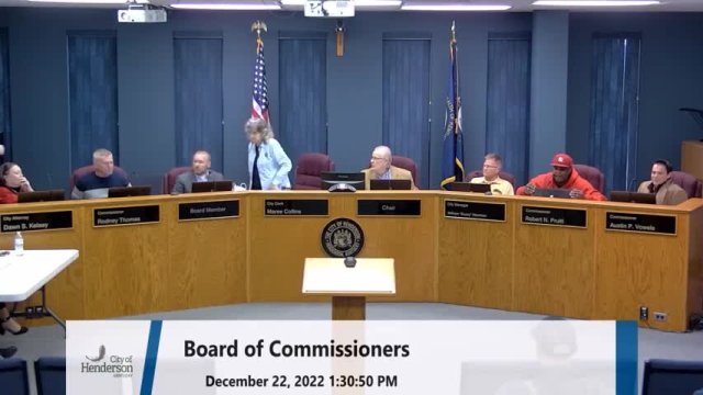 Board of Commissioners Meeting DEC 22, 2022