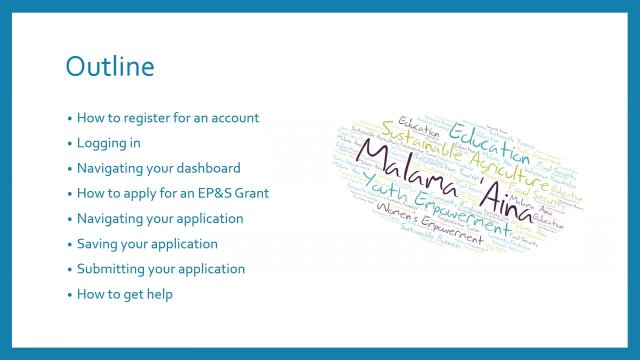 FY24 EP&S Grant Application Tutorial