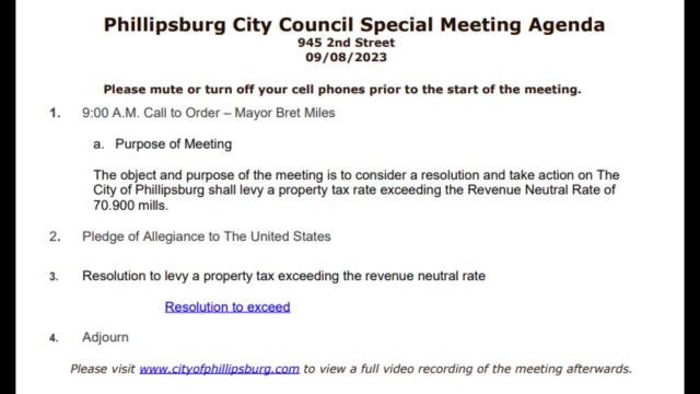 City Council Special Meeting - 09/08/23