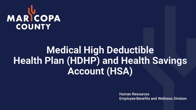 HDHP and HSA Presentation Plan Year 2024