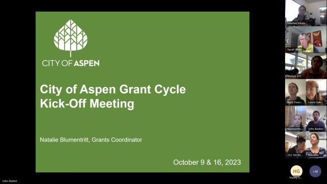 2024 Grant Cycle - Virtual Info Session/ Q&amp;A (mp4)