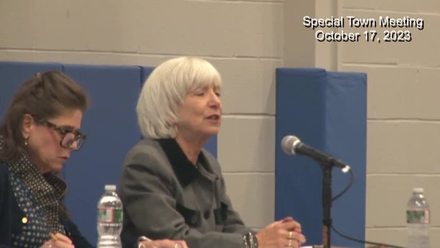 Special Town Meeting 10-17-2023