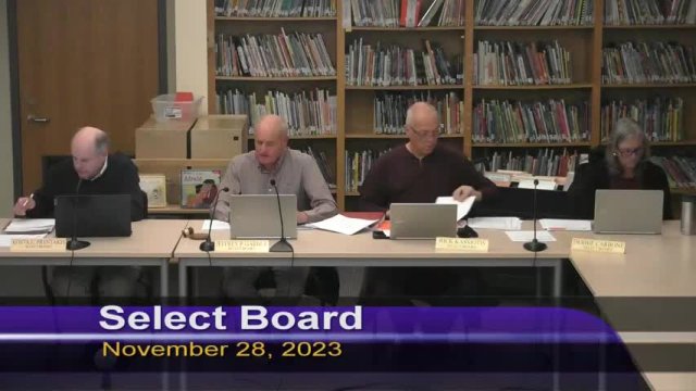 Select Board 11-28-2023